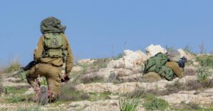 Footage Shows Launcher Aimed Toward Israel Near Gaza