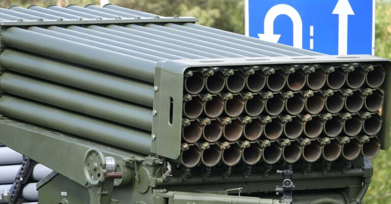 Footage Shows Launcher Aimed Toward Israel Near Gaza