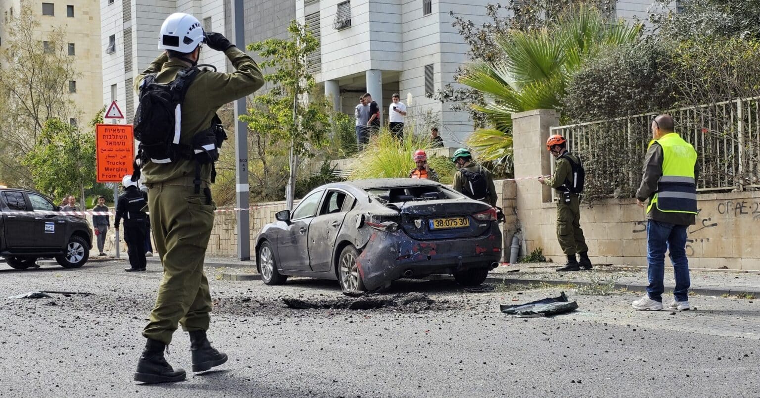 Cluster Warheads Used as Iran Launches Rapid-Fire on Israel