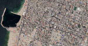 Israeli Government Map Unblurs Gaza, Revealing Military Positions Israeli Government Map Unblurs Gaza, Revealing Military Positions